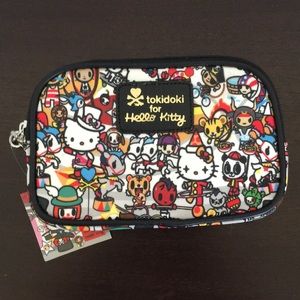Tokidoki for Hello Kitty small wristlet purse